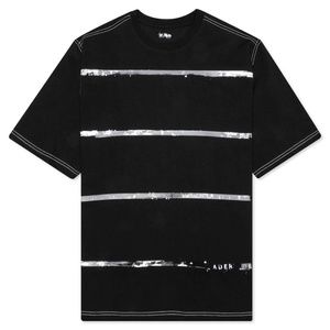 ADER ERROR TAPE T-SHIRT Black Sz A2